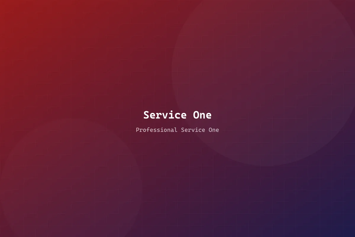 Service One